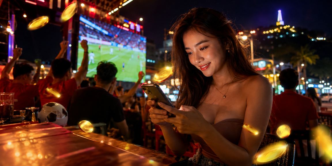 Giao diện cá cược và casino trực tuyến tại Việt Nam hiển thị trên màn hình điện thoại và máy tính bảng